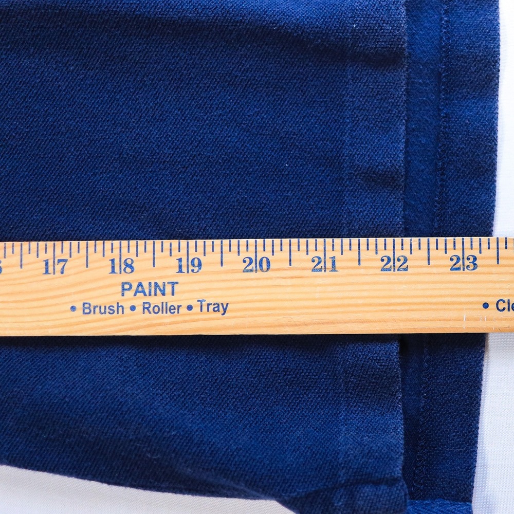 Ralph Lauren Skinny Polo Women M Navy White Sash Crest Equestrian Vintage Y2K - Picture 11 of 11